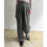 【柄と素材が選べる】ハイウエストセミワイドタックパンツ | Jewelobe | 詳細画像31