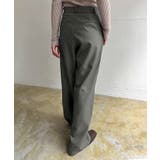 【柄と素材が選べる】ハイウエストセミワイドタックパンツ | Jewelobe | 詳細画像32