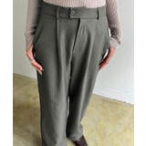 【柄と素材が選べる】ハイウエストセミワイドタックパンツ | Jewelobe | 詳細画像33