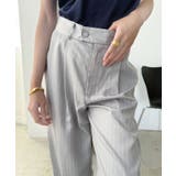 【柄と素材が選べる】ハイウエストセミワイドタックパンツ | Jewelobe | 詳細画像49