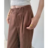 【柄と素材が選べる】ハイウエストセミワイドタックパンツ | Jewelobe | 詳細画像54