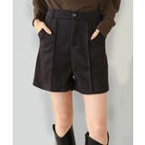 ブラック | ピンタックピーチショートパンツ | Jewelobe