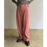 ピンク | コーデュロイカラーワイドパンツ | Jewelobe