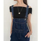 ワイドストレートデニムオーバーオール | Jewelobe | 詳細画像12 