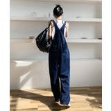 ワイドストレートデニムオーバーオール | Jewelobe | 詳細画像15 