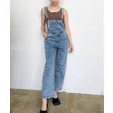 ワイドストレートデニムオーバーオール | Jewelobe | 詳細画像2 