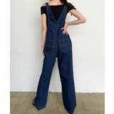 ワイドストレートデニムオーバーオール | Jewelobe | 詳細画像9 