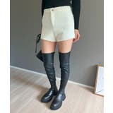 ホワイト | ラメツイードマイクロショートパンツ | Jewelobe