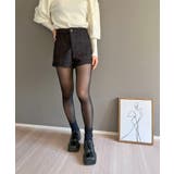 ブラック | ラメツイードマイクロショートパンツ | Jewelobe