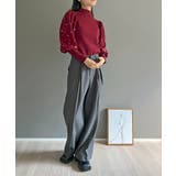 タックワイドルーズスラックス | Jewelobe | 詳細画像7 