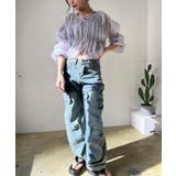 アシンメトリータックルーズデニムパンツ | Jewelobe | 詳細画像19 