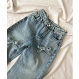 3リボンワイドデニムパンツ | Jewelobe | 詳細画像13 