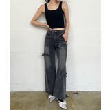 3リボンワイドデニムパンツ | Jewelobe | 詳細画像39 