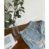 レースカバードダメージワイドデニムパンツ | Jewelobe | 詳細画像21 