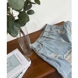 レースカバードダメージワイドデニムパンツ | Jewelobe | 詳細画像22 