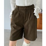 ウールタッチタックハーフパンツ | Jewelobe | 詳細画像14 