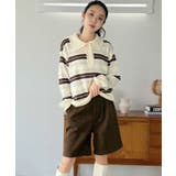 ウールタッチタックハーフパンツ | Jewelobe | 詳細画像18 