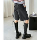 ウールタッチタックハーフパンツ | Jewelobe | 詳細画像3 