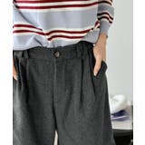 ウールタッチタックハーフパンツ | Jewelobe | 詳細画像6 