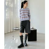 ウールタッチタックハーフパンツ | Jewelobe | 詳細画像7 