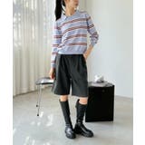 ウールタッチタックハーフパンツ | Jewelobe | 詳細画像8 