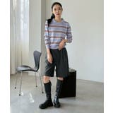 ウールタッチタックハーフパンツ | Jewelobe | 詳細画像9 