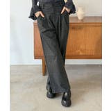 ウールタッチオーバーチェックワイドパンツ | Jewelobe | 詳細画像12