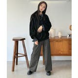 ウールタッチオーバーチェックワイドパンツ | Jewelobe | 詳細画像21