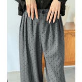 ストライプ×フロッキーハートワイドパンツ | Jewelobe | 詳細画像12