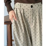 ストライプ×フロッキーハートワイドパンツ | Jewelobe | 詳細画像4