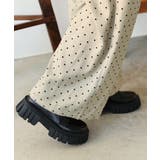 ストライプ×フロッキーハートワイドパンツ | Jewelobe | 詳細画像6