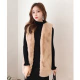 フェイクファーベスト | Jewelobe | 詳細画像3 