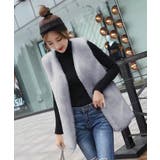 フェイクファーベスト | Jewelobe | 詳細画像7 