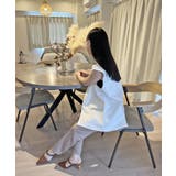 バックラップデザインノーカラーベスト | Jewelobe | 詳細画像10 
