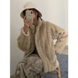 ワイドリブフェイクファーショートブルゾン | Jewelobe | 詳細画像1 