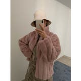 ワイドリブフェイクファーショートブルゾン | Jewelobe | 詳細画像12 