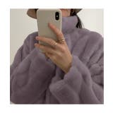 ワイドリブフェイクファーショートブルゾン | Jewelobe | 詳細画像15 