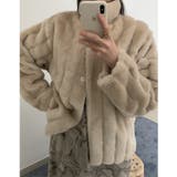 ワイドリブフェイクファーショートブルゾン | Jewelobe | 詳細画像4 