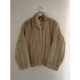 ワイドリブフェイクファーショートブルゾン | Jewelobe | 詳細画像6 