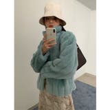 ワイドリブフェイクファーショートブルゾン | Jewelobe | 詳細画像7 