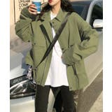 スタンドカラーモッズブルゾン | Jewelobe | 詳細画像10 