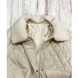 2wayボアカラー中綿キルティングブルゾン | Jewelobe | 詳細画像16 