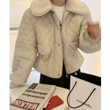 2wayボアカラー中綿キルティングブルゾン | Jewelobe | 詳細画像7 