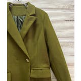 ピークドラペルアシンメトリーコート | Jewelobe | 詳細画像19