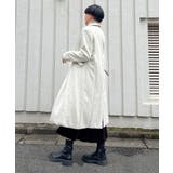 ピークドラペルアシンメトリーコート | Jewelobe | 詳細画像4