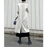 ピークドラペルアシンメトリーコート | Jewelobe | 詳細画像5