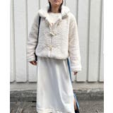 アイボリー | ベアボア中綿ショートダッフル | Jewelobe