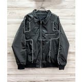 配色パイピングフェイクレザーブルゾン | Jewelobe | 詳細画像19 