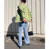 配色パイピングフェイクレザーブルゾン | Jewelobe | 詳細画像7 