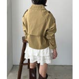 トレンチショートジャケット | Jewelobe | 詳細画像3